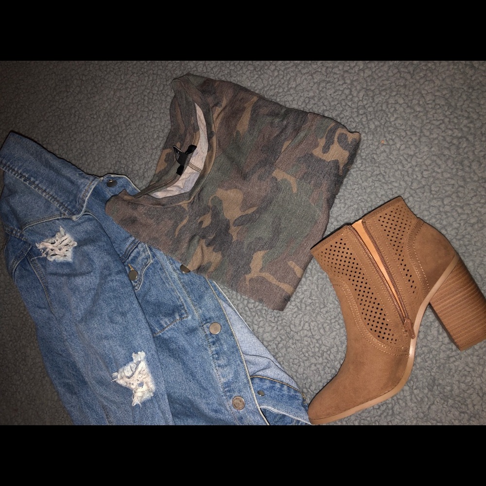 Camo T-Shirt dress